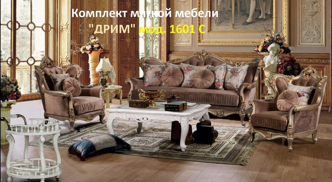 Комплект мягкой мебели "ДРИМ" 1602C